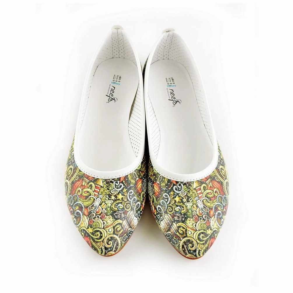 Block Walk Ballerinas Shoes NDB103