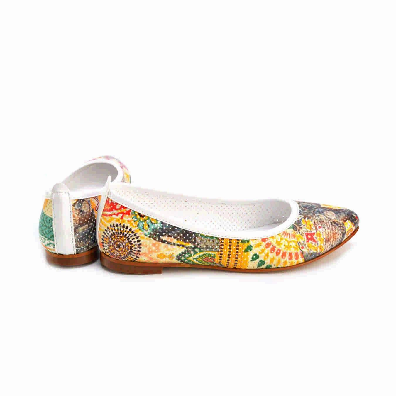 Toe Guard Street Fit Ballerinas Shoes NDB104