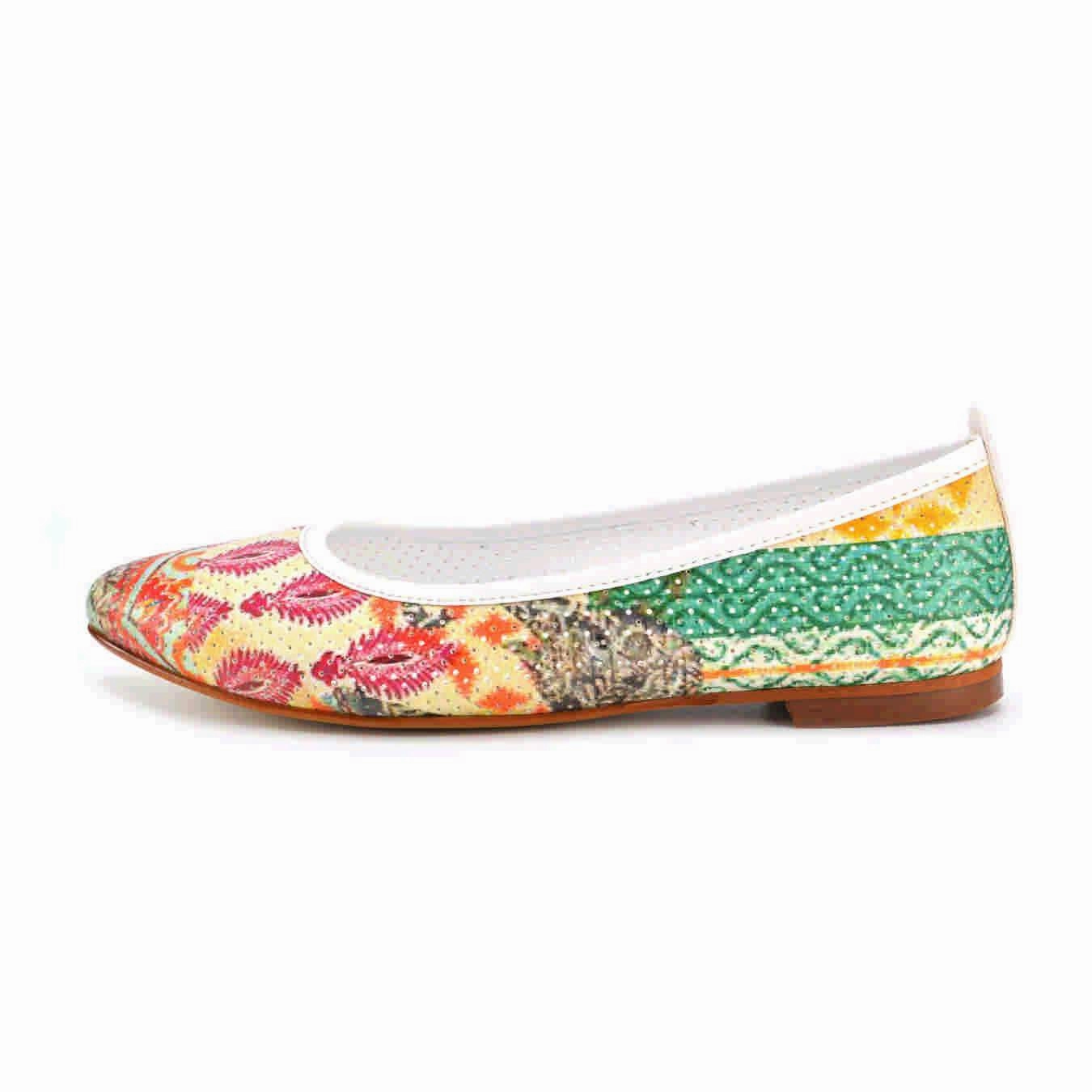 Padded collar Hill Tough Ballerinas Shoes NDB104