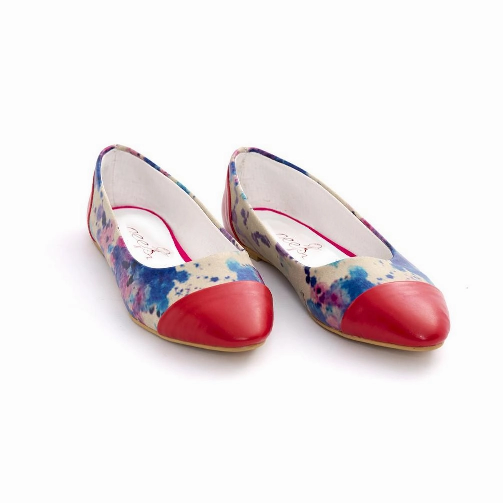 Street Edge Ankle wrap Ballerinas Shoes NMS110