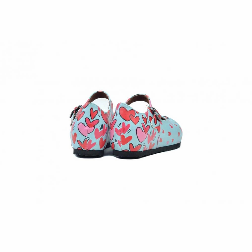 Work Ready Love Path Ballerinas Shoes WGBL225