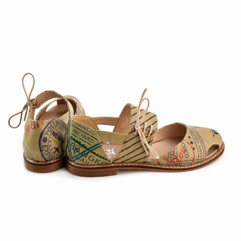 Ballerinas Shoes YAG109 World Step Craftsmanship