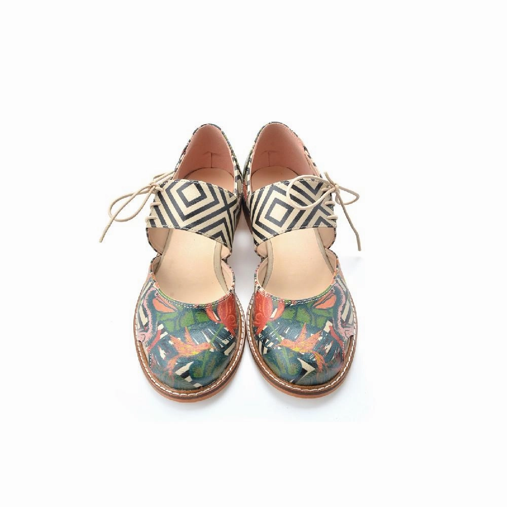 Ballerinas Shoes YAG111 Mix Hue Ring Walk