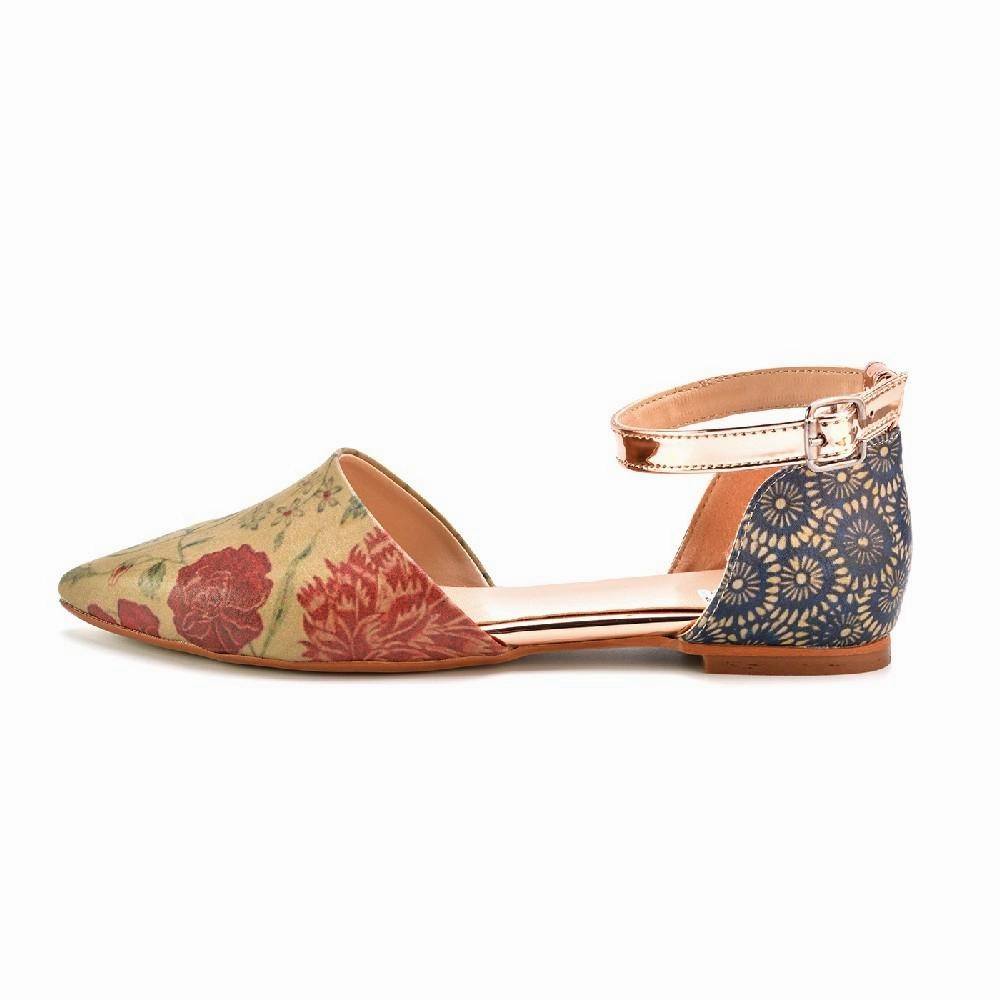 Reinforced toe Long Walk Ballerinas Shoes YSB102