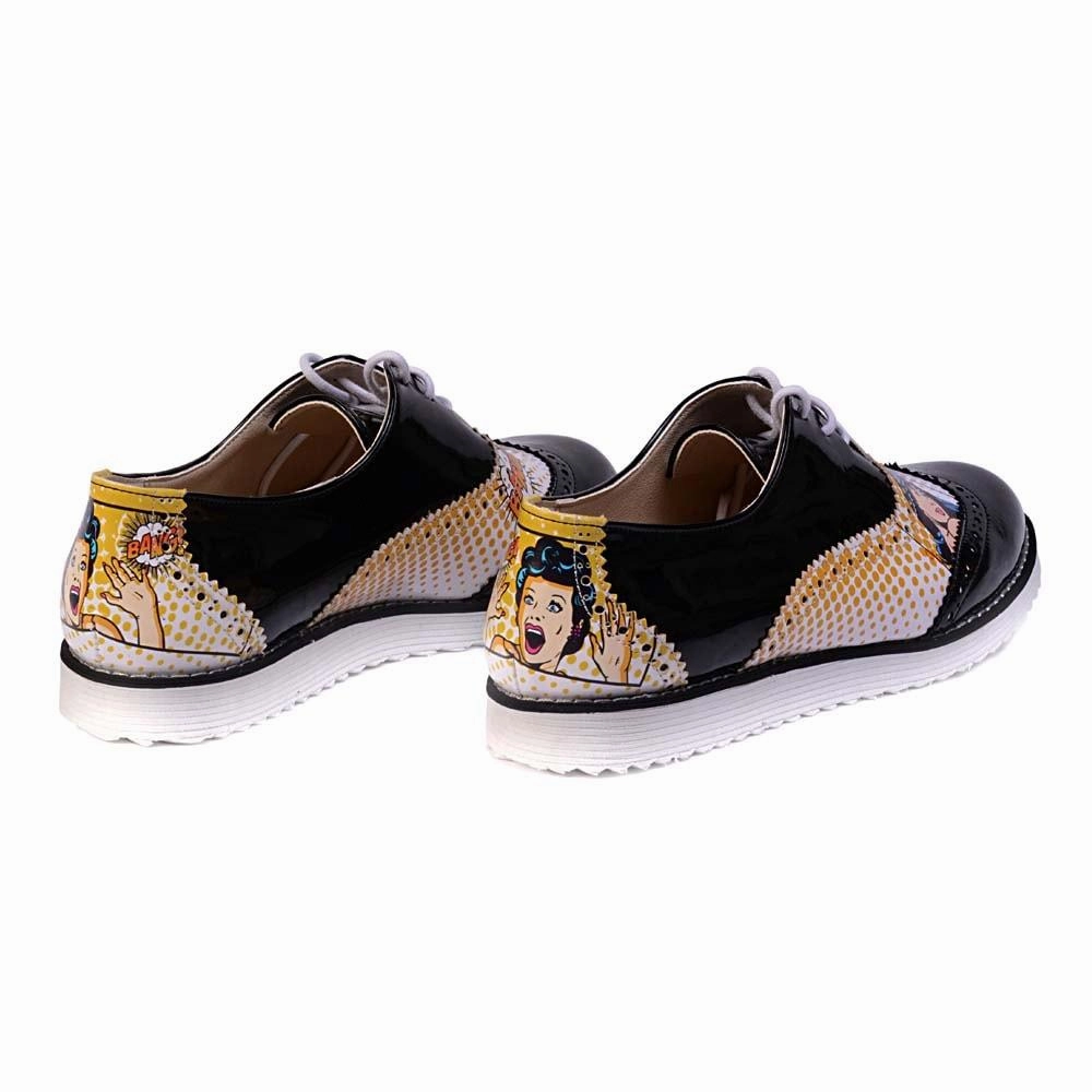 Bang Oxford Shoes GNG203 Rock Path Winter Base