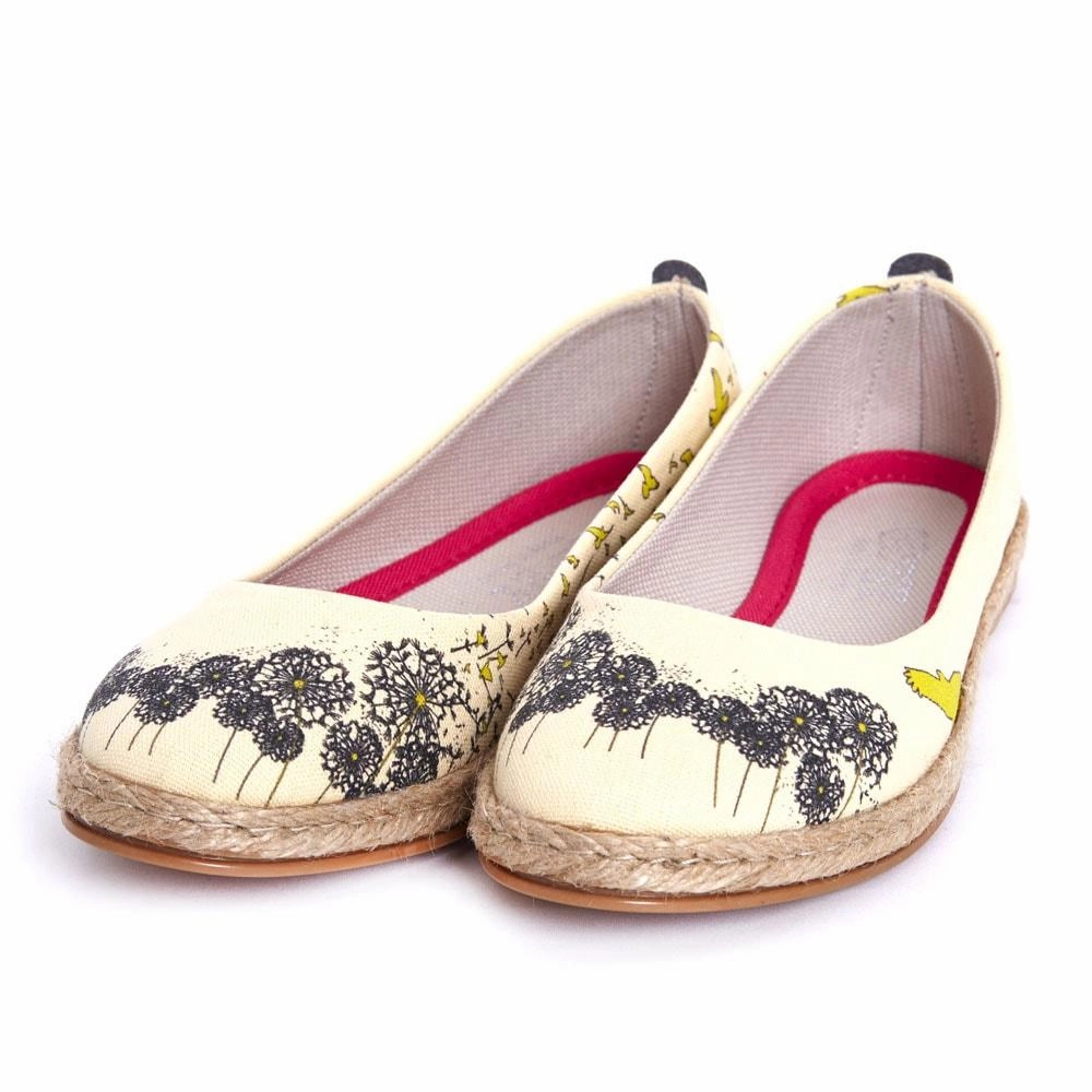 Dandelion Ballerinas Shoes FBR1180 Tech Knit Hill Walk