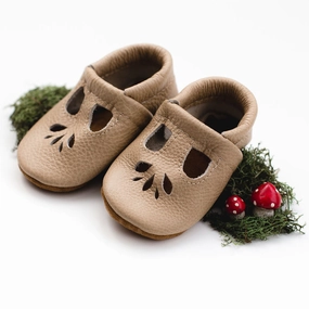 Gold High Heel Shoes Barley LOTUS T-strap Shoes Baby and Toddler