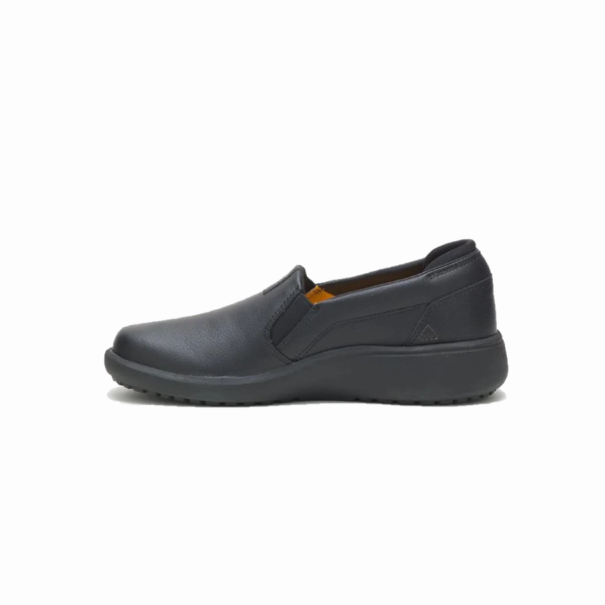 CATERPILLAR P51048-M PRORUSH SR  SLIP ON WP WMN'S (Medium) Black Leather Work Shoes Quality Design Support Foot