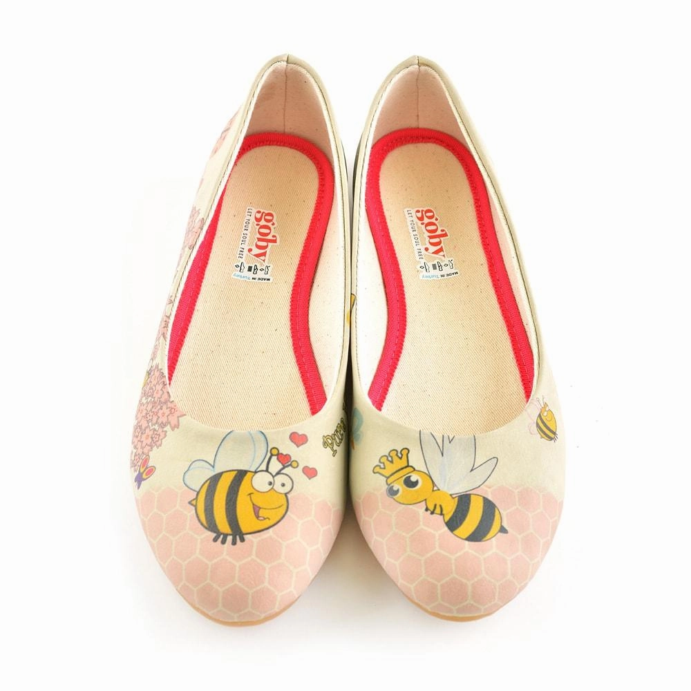 Bee Ballerinas Shoes 1077 Strong Step Angel Glow