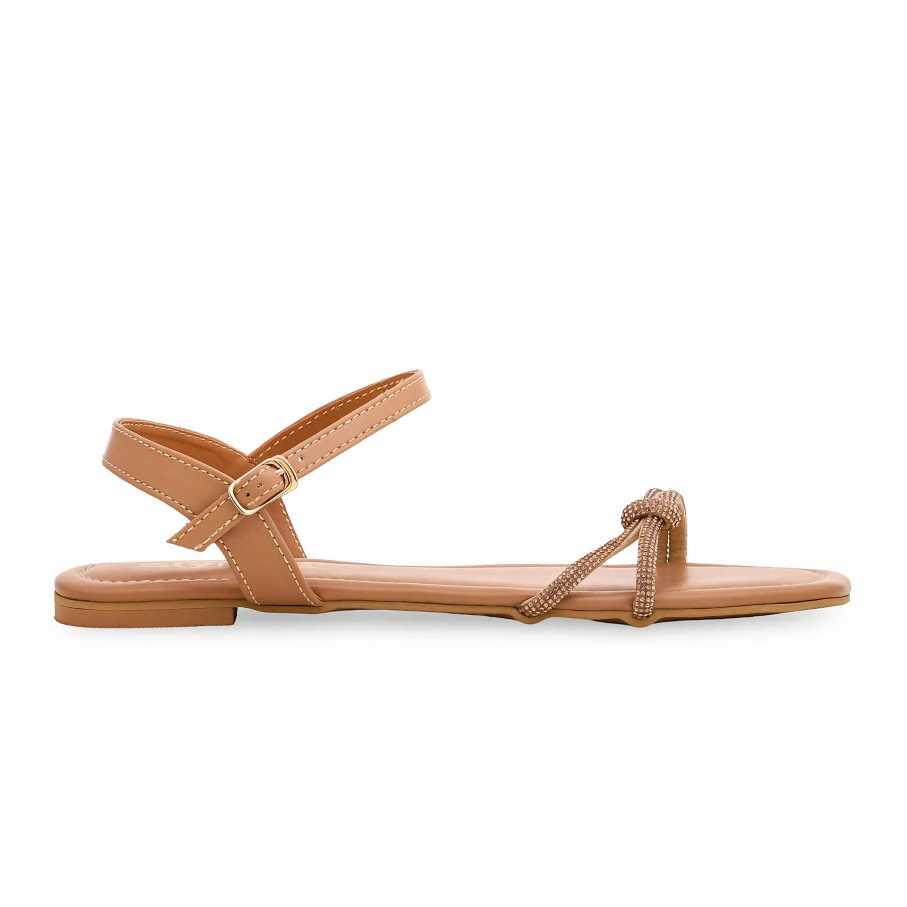 Flat Feet In Shoes Beige Formal Sandal FR5203