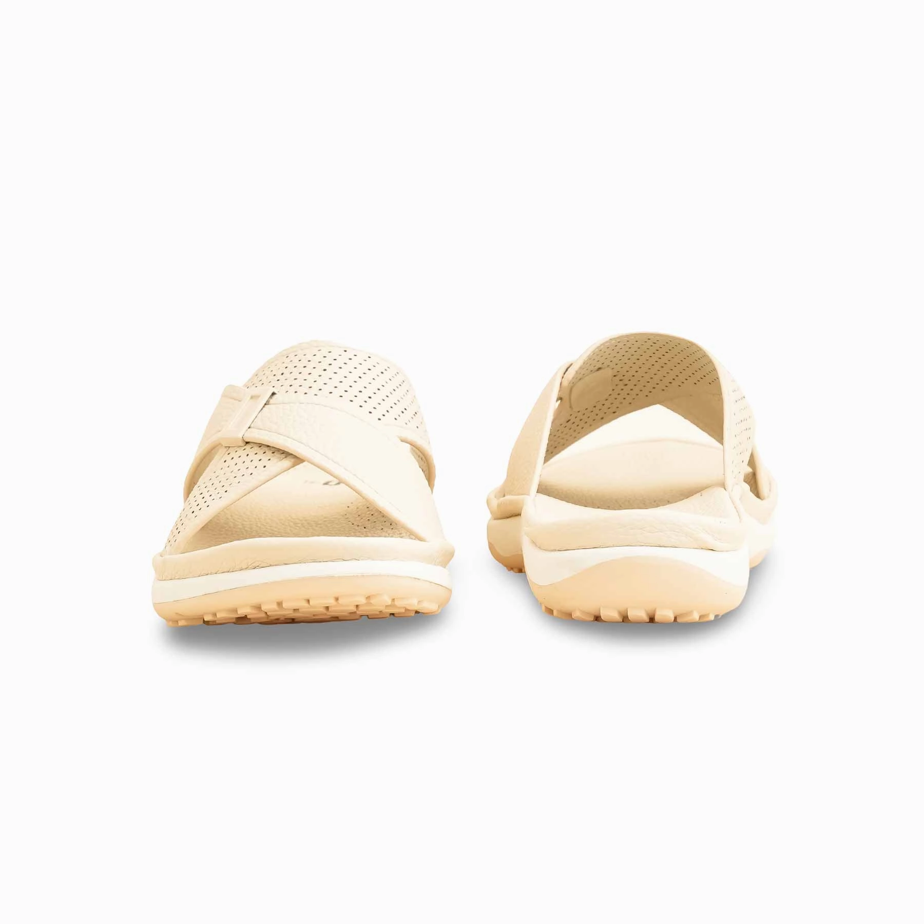 Beige Formal Slipper For Women PU0375 Patriots Slippers