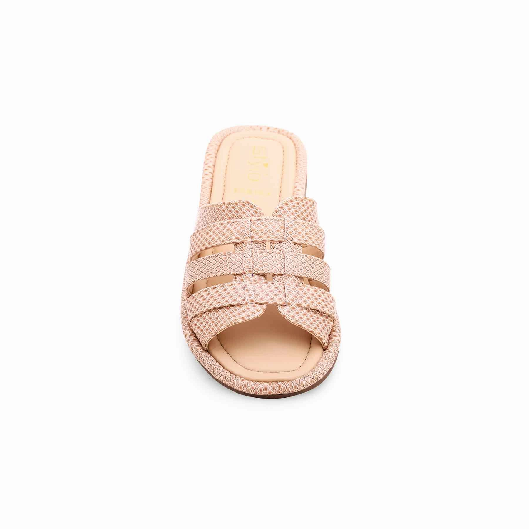 Beige Formal Slipper FR8199 Cushioned Running Shoes For Flat Feet