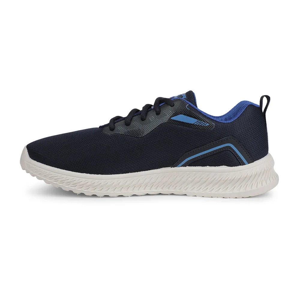 Force10 Blue Sports Walking Shoes For Men OSLO-M1E By Liberty Avia Training Shoes