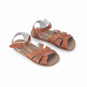 Sale Teva Sandals Salt Water Original Tan Kids