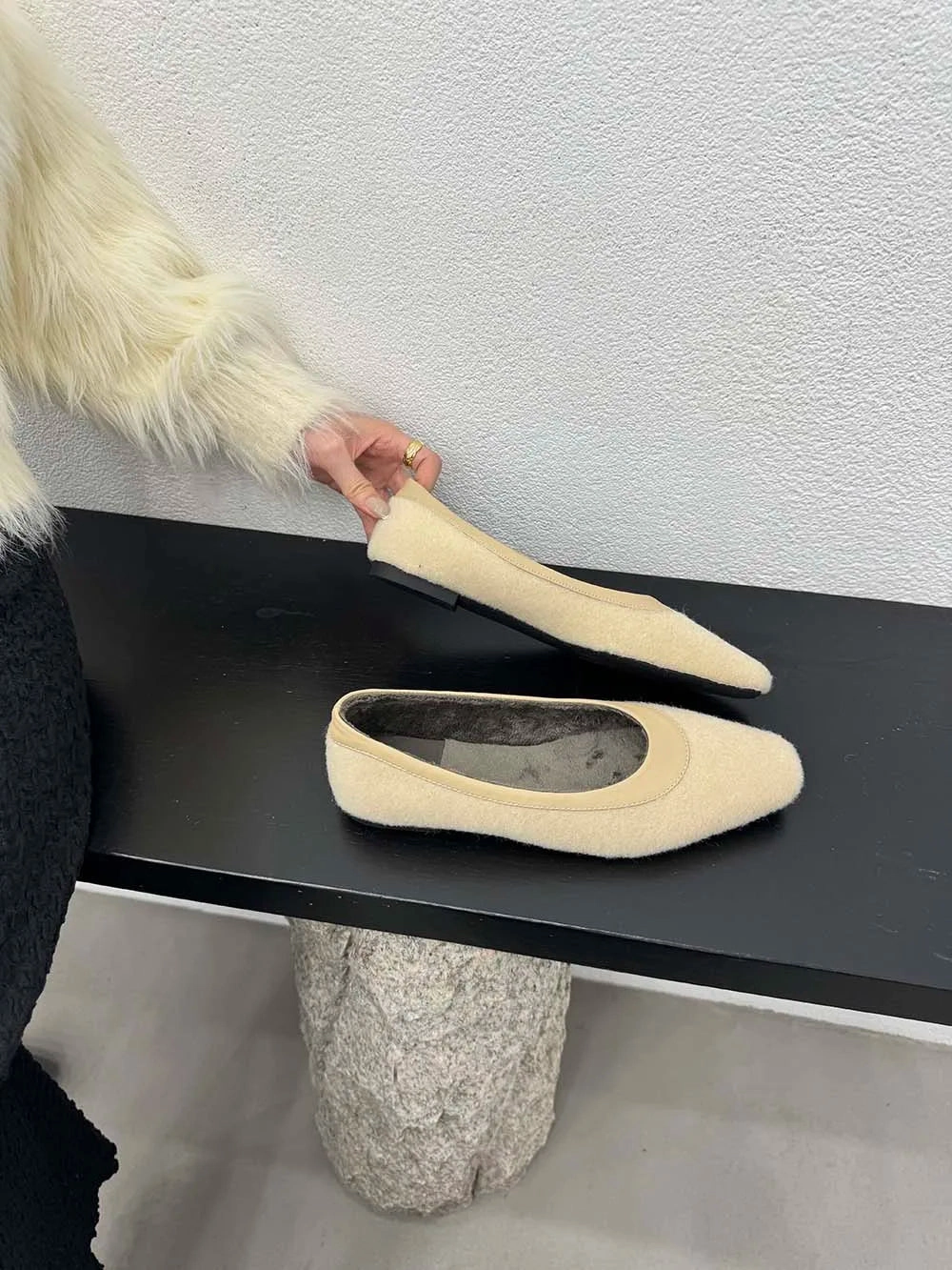 Loafers Fringe binfenxie  -  Fashion Women Flats Loafers Autumn Spring Shallow Slip On Dress Shoes Casual Daily Party Comfortable Walk Office Shoes Woman 39