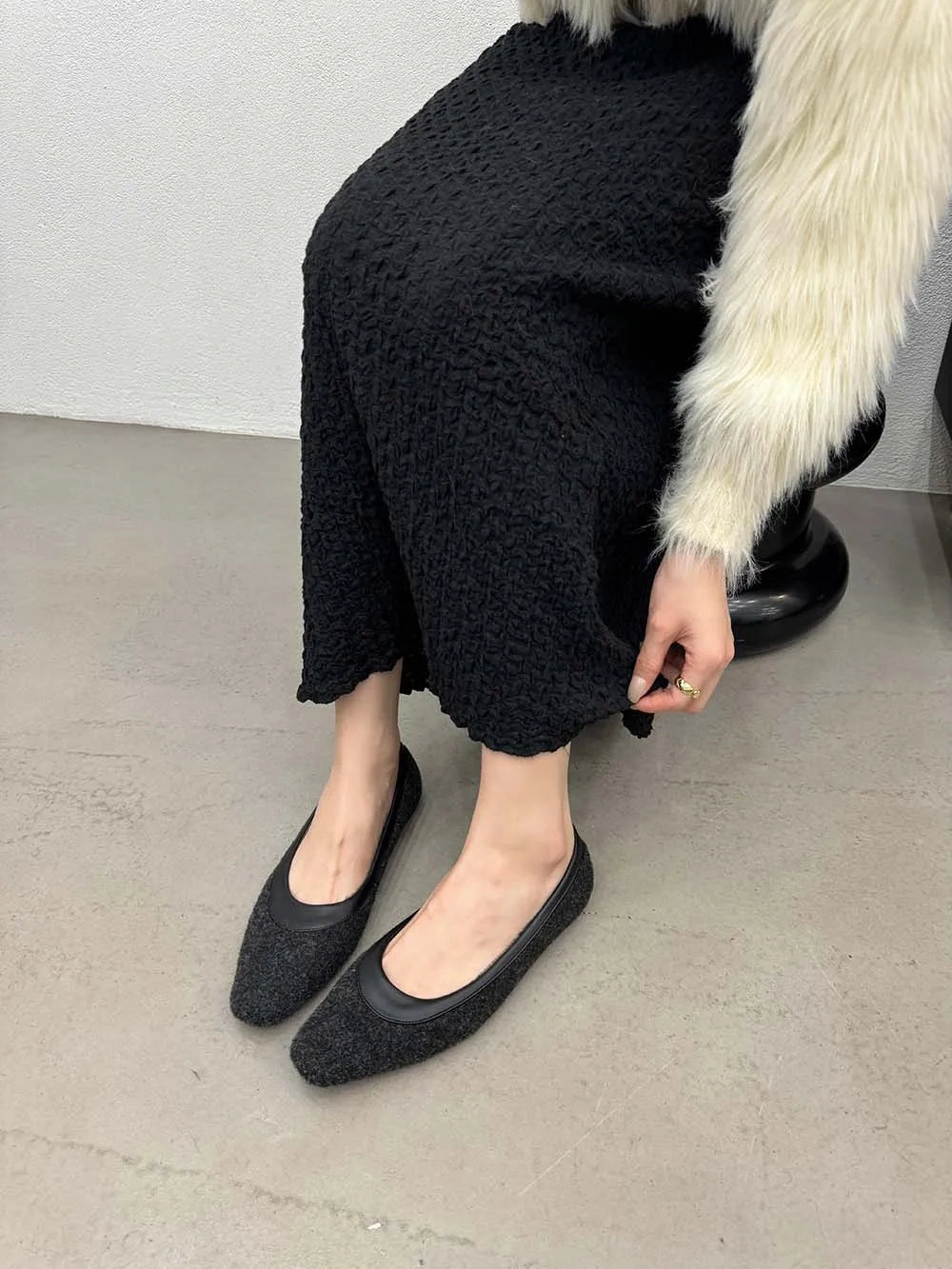 binfenxie  -  Fashion Women Flats Loafers Autumn Spring Shallow Slip On Dress Shoes Casual Daily Party Comfortable Walk Office Shoes Woman 39 Loafers Bar Chicago