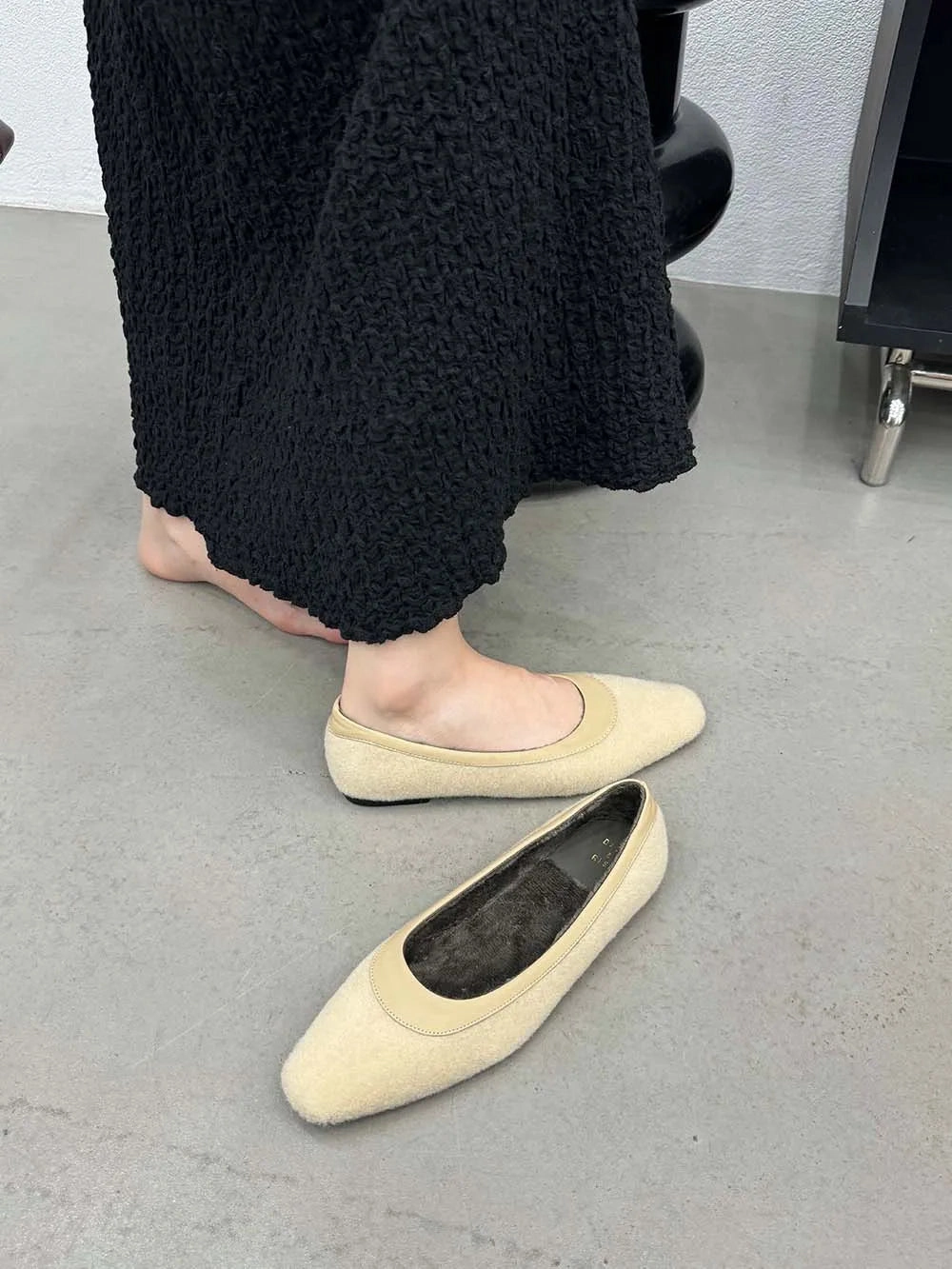 binfenxie  -  Fashion Women Flats Loafers Autumn Spring Shallow Slip On Dress Shoes Casual Daily Party Comfortable Walk Office Shoes Woman 39 No Socks Loafers