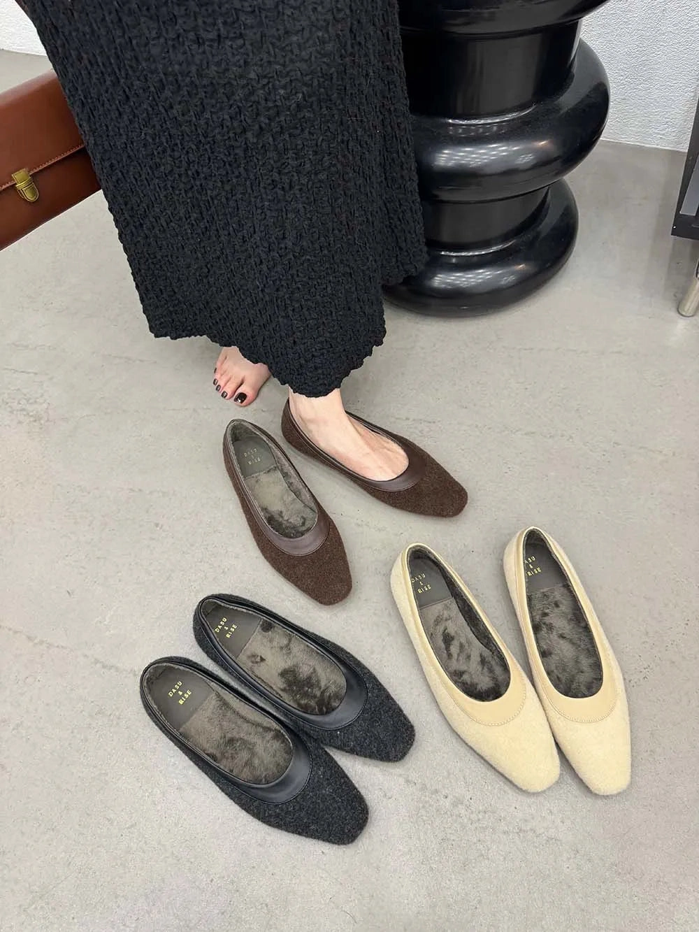 binfenxie  -  Fashion Women Flats Loafers Autumn Spring Shallow Slip On Dress Shoes Casual Daily Party Comfortable Walk Office Shoes Woman 39 Christian Louboutin Loafers