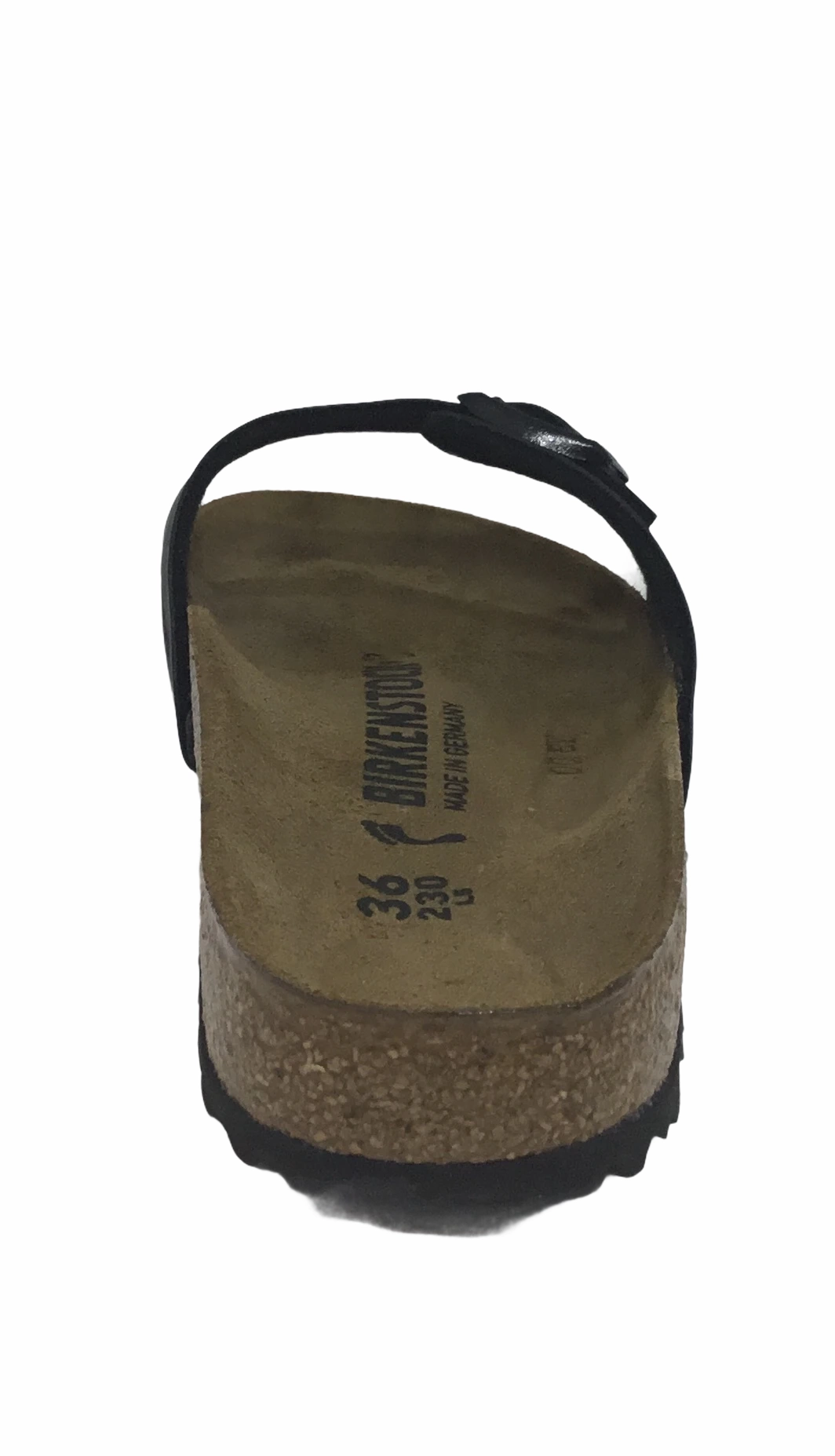 Birkenstock Madrid Black Narrow Fit Travel Ready Score Hike