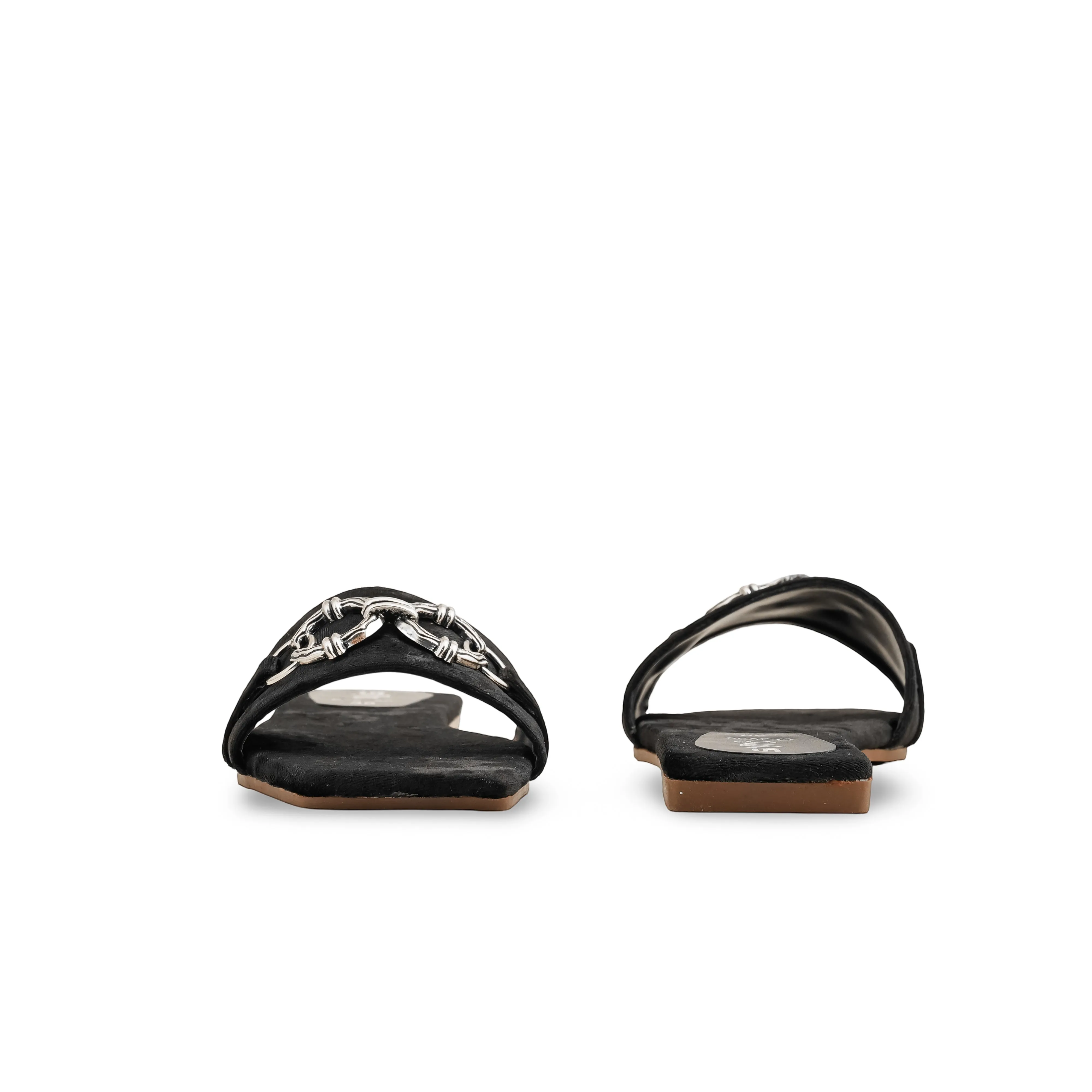 Black Casual Slipper CL2058 Jordans Slippers