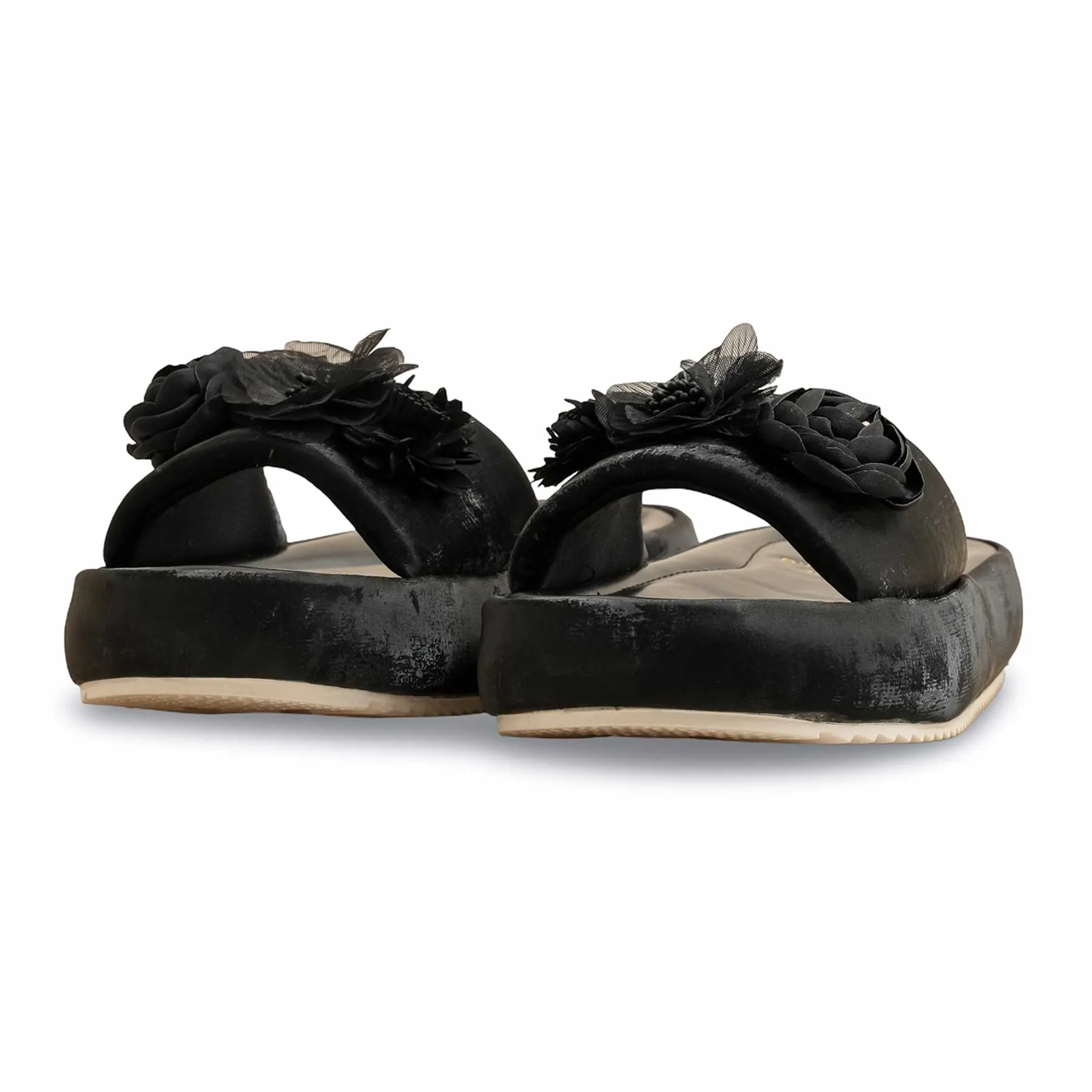 Baseball Slippers Black Formal Slipper PU0452