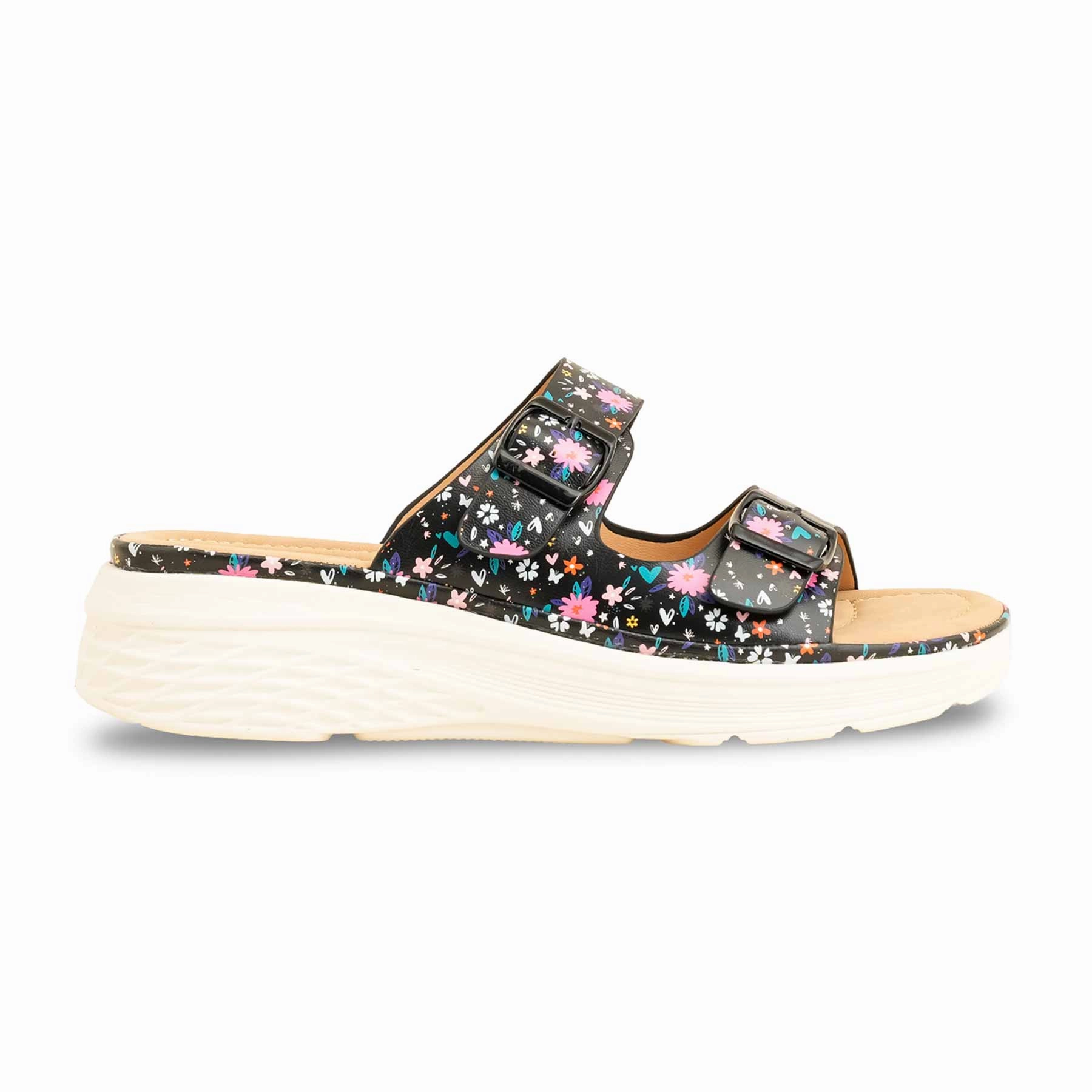 Slippers Tasman Black Formal Slipper PU0381