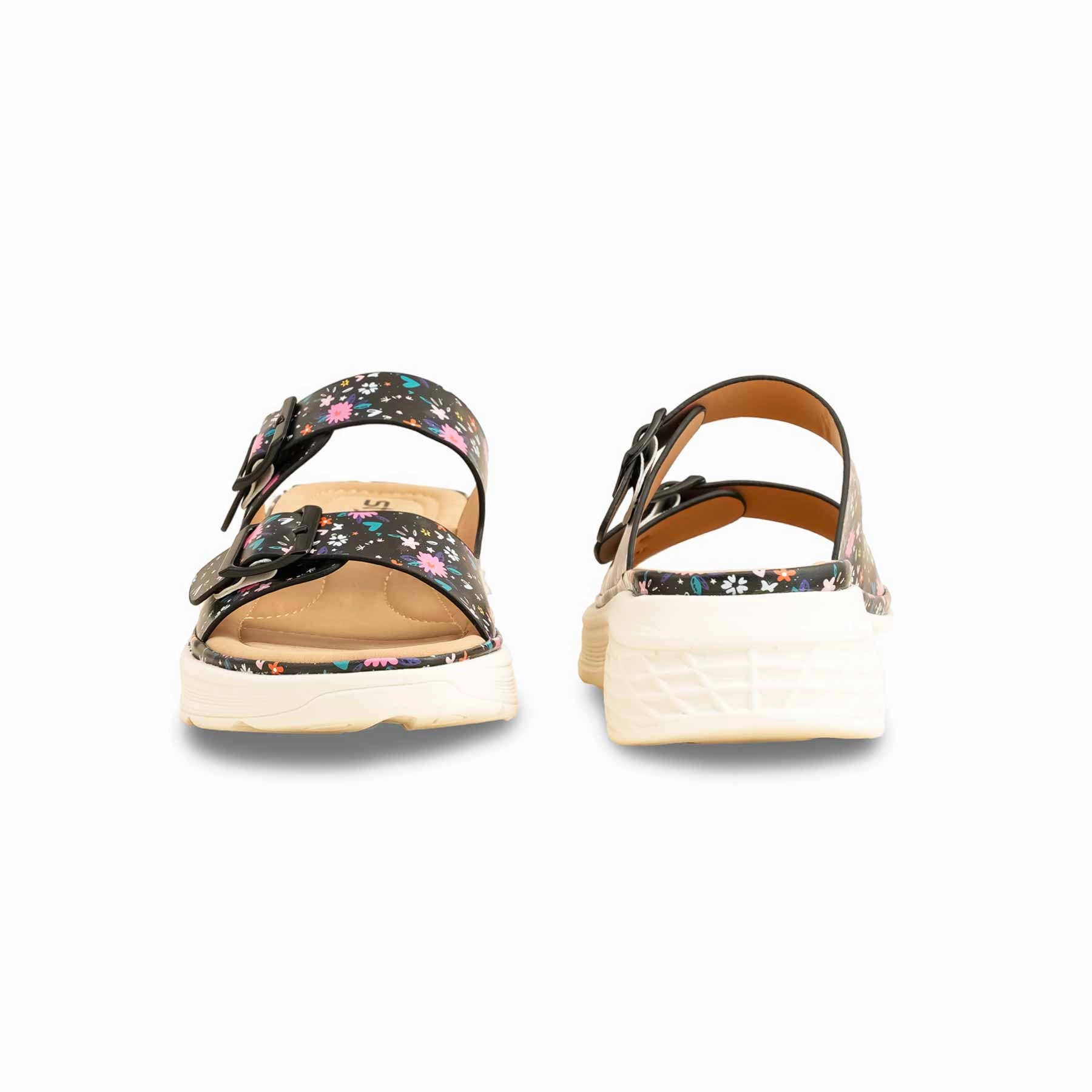 Korean Home Slippers Black Formal Slipper PU0381