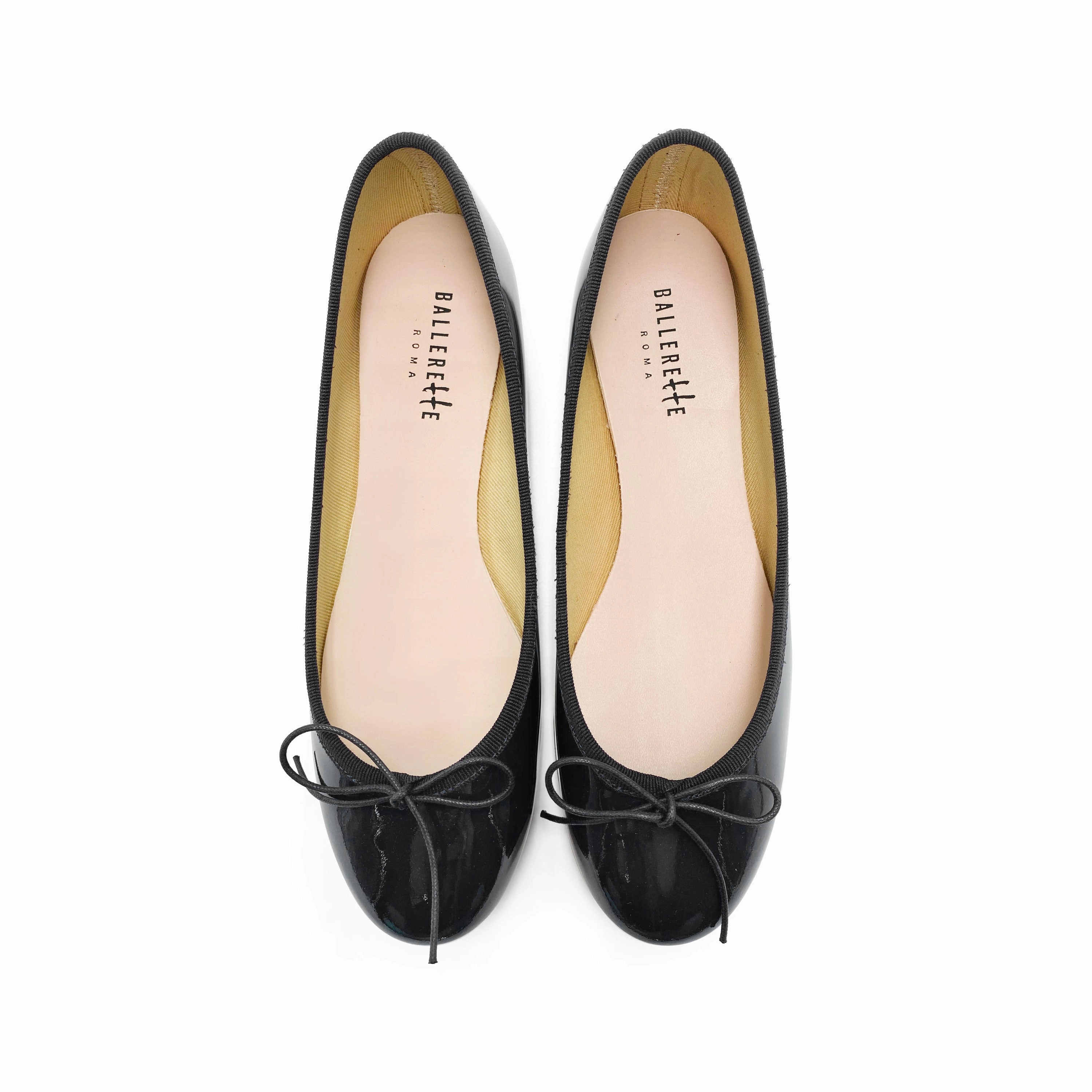 Black patent leather ballet flats Dress Shoes That Aren't Heels
