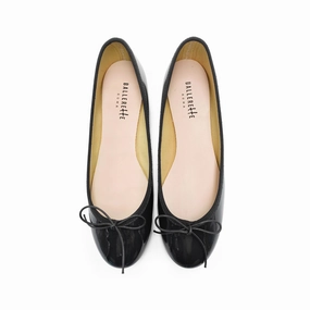 Black patent leather ballet flats Dress Shoes Prom