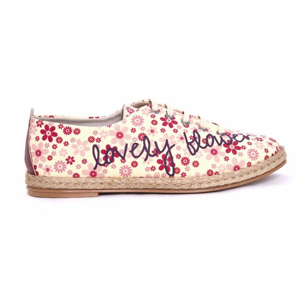 Flowers Ballerinas Shoes FBR1226 Event Mode Closet Core