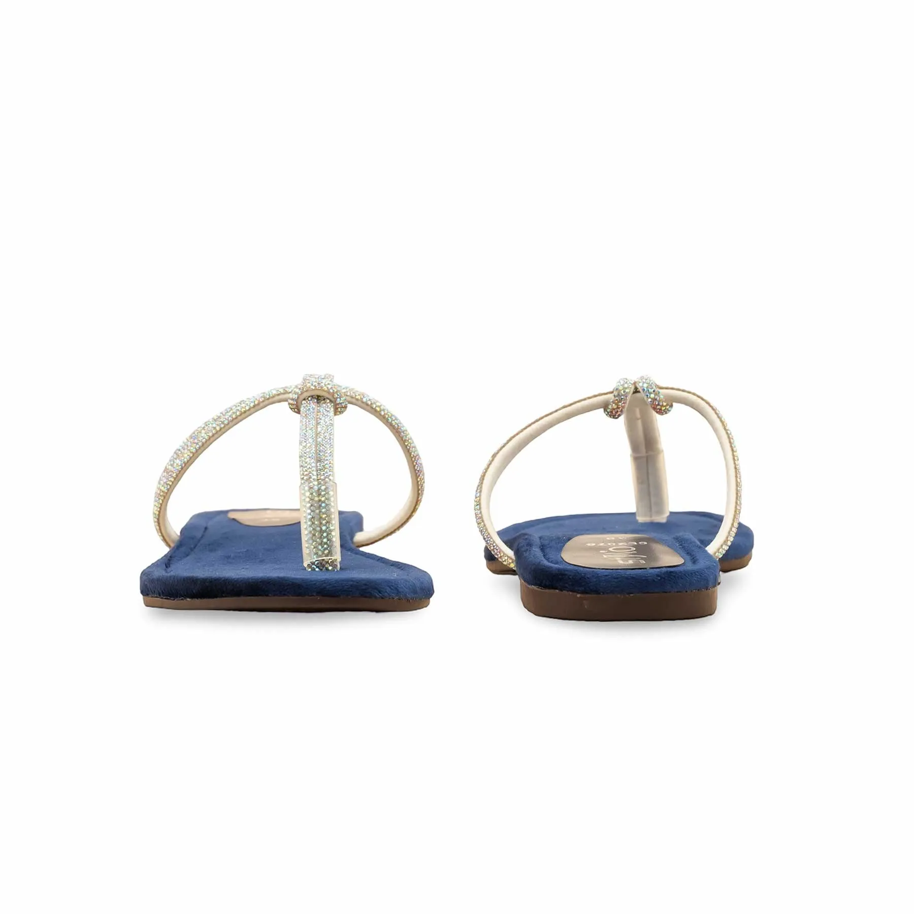 Friend Slippers Blue Casual Chappal CL2076