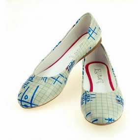 Blue OXO Ballerinas Shoes 1064 Everyday