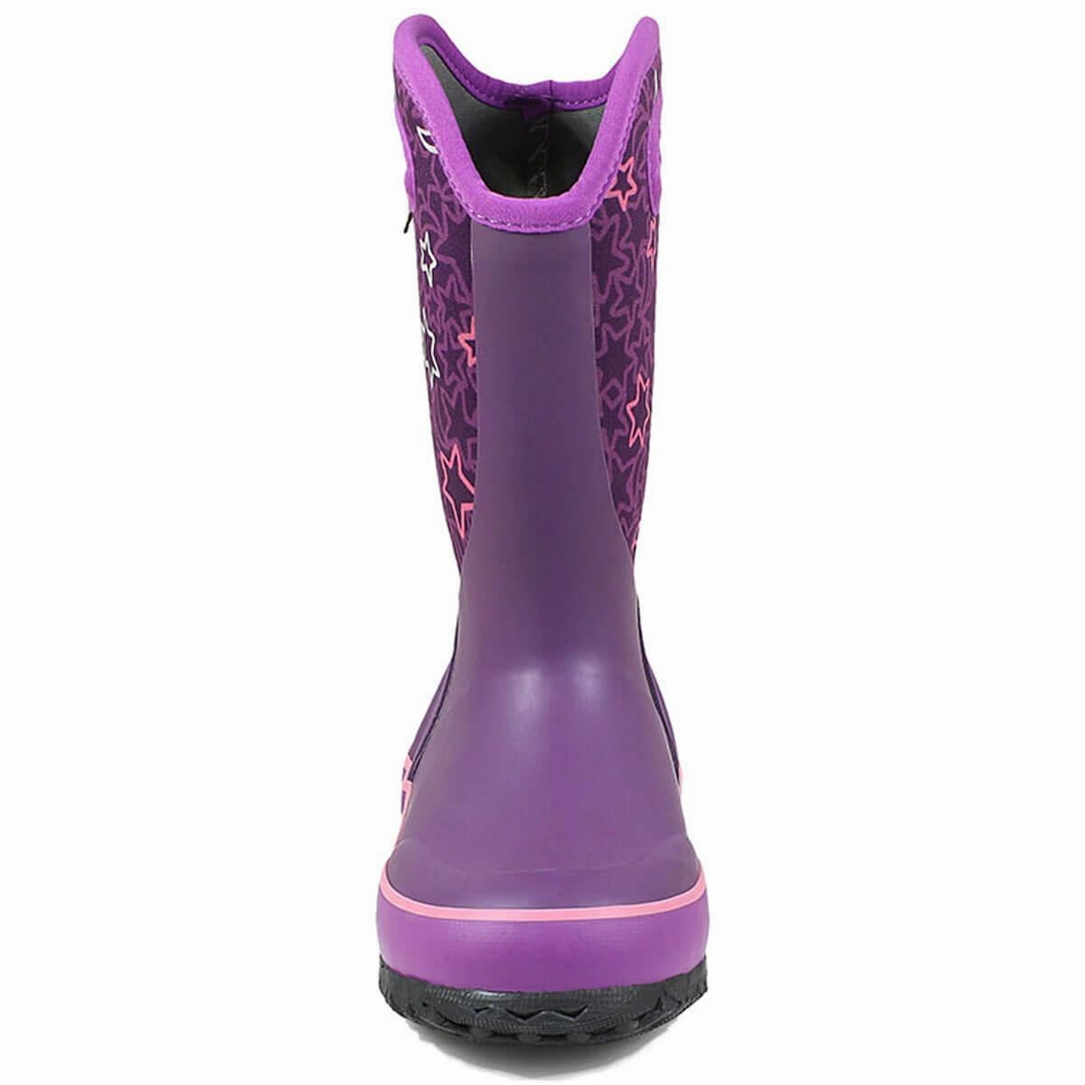 Bogs Kids' Rain Insulated Boots - Slushie Night, Purple Multi | 72482-540 Ladies Tall Boots
