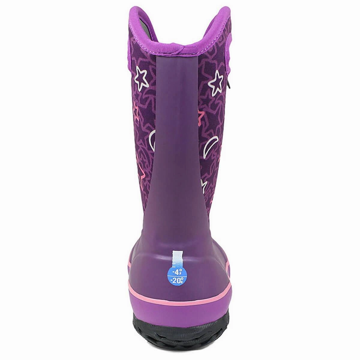 Boots Boot Bogs Kids' Rain Insulated Boots - Slushie Night, Purple Multi | 72482-540