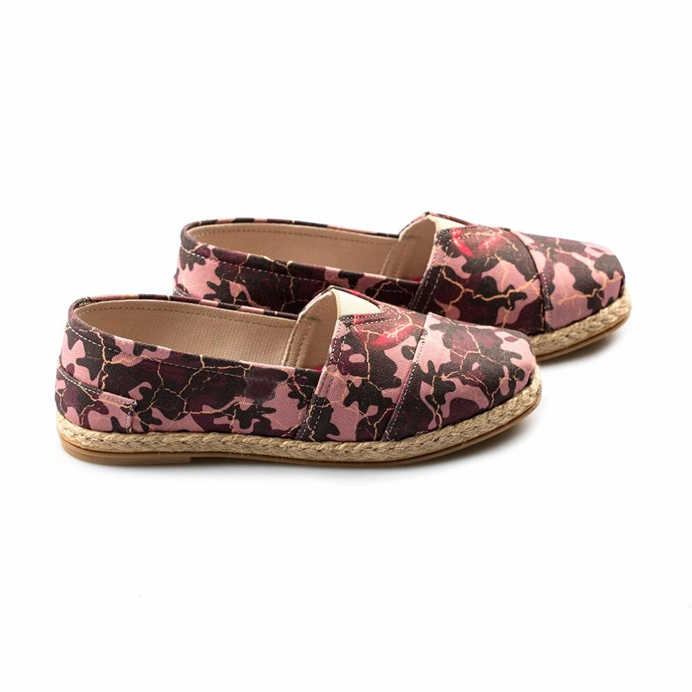 Camouflage Ballerinas Shoes TMH2205 Walking