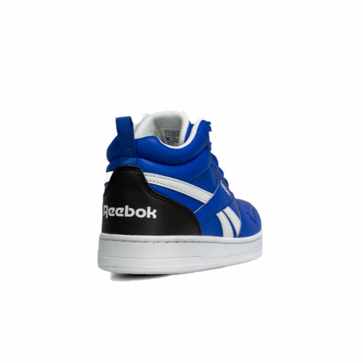 Firm ShockDispersing REEBOK GX3876 ROYAL PRIME KID'S (Medium) Blue/Black/White Synthetic Basketball Shoes