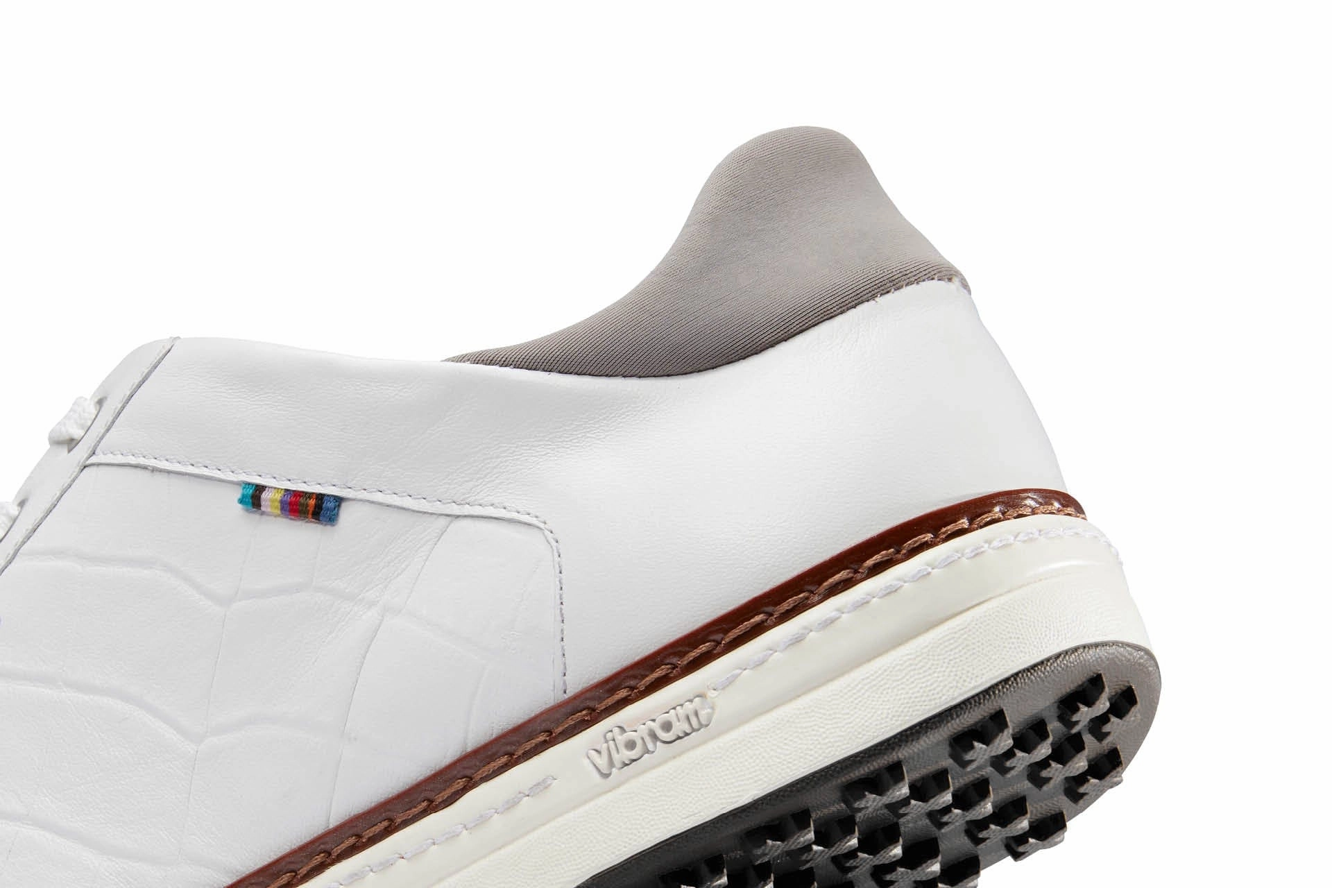 Sleek Edge Slip On Comfort Bond | White