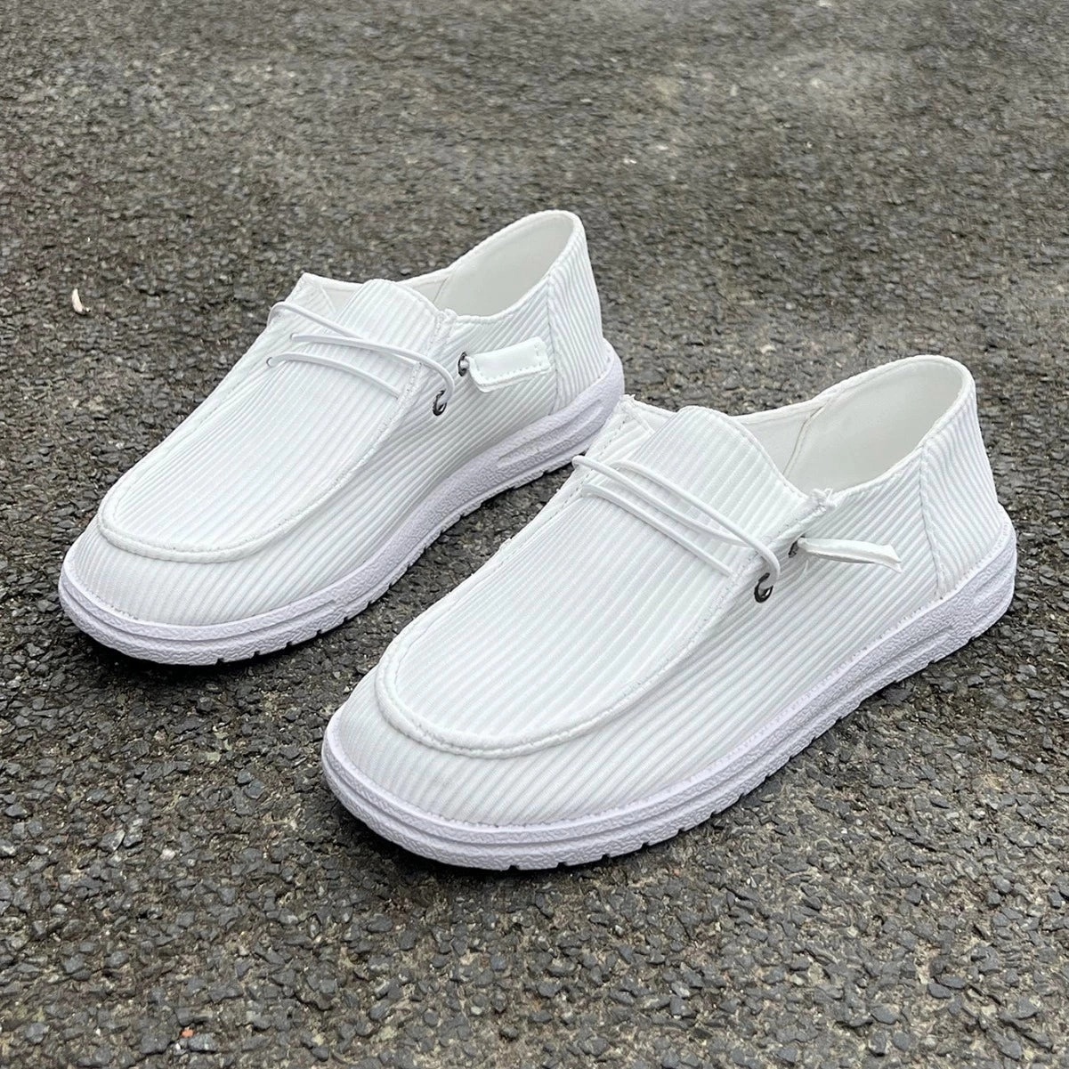 Wearing Loafers With A Suit Bootara Large size casual shoes spring and autumn new flat-soled low-top loafers for women
