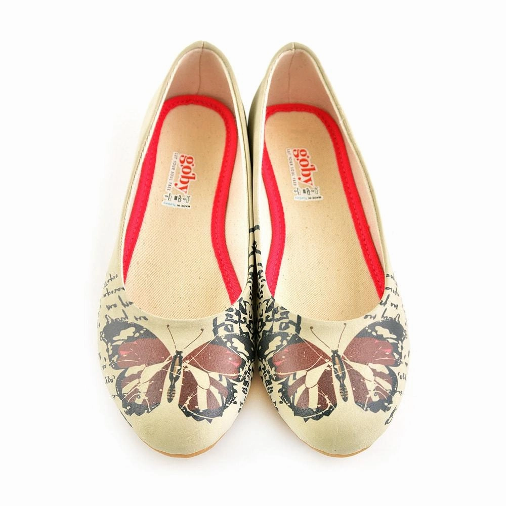 Bordeaux Butterfly Ballerinas Shoes 1060 Comfort Curve Curve Hug