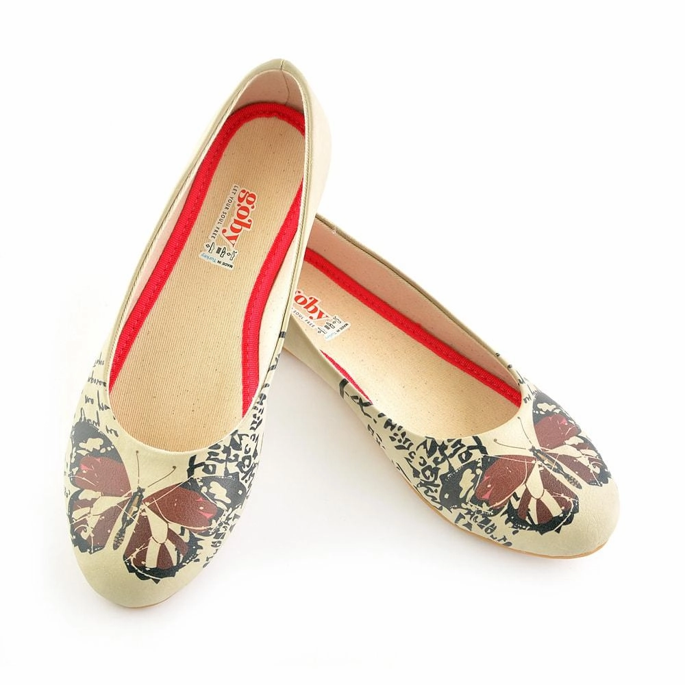 Bordeaux Butterfly Ballerinas Shoes 1060 Ventilated Design Velvet Soft