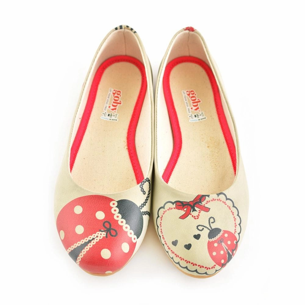 Moist Guard Core Flex Ladybug Ballerinas Shoes 2009