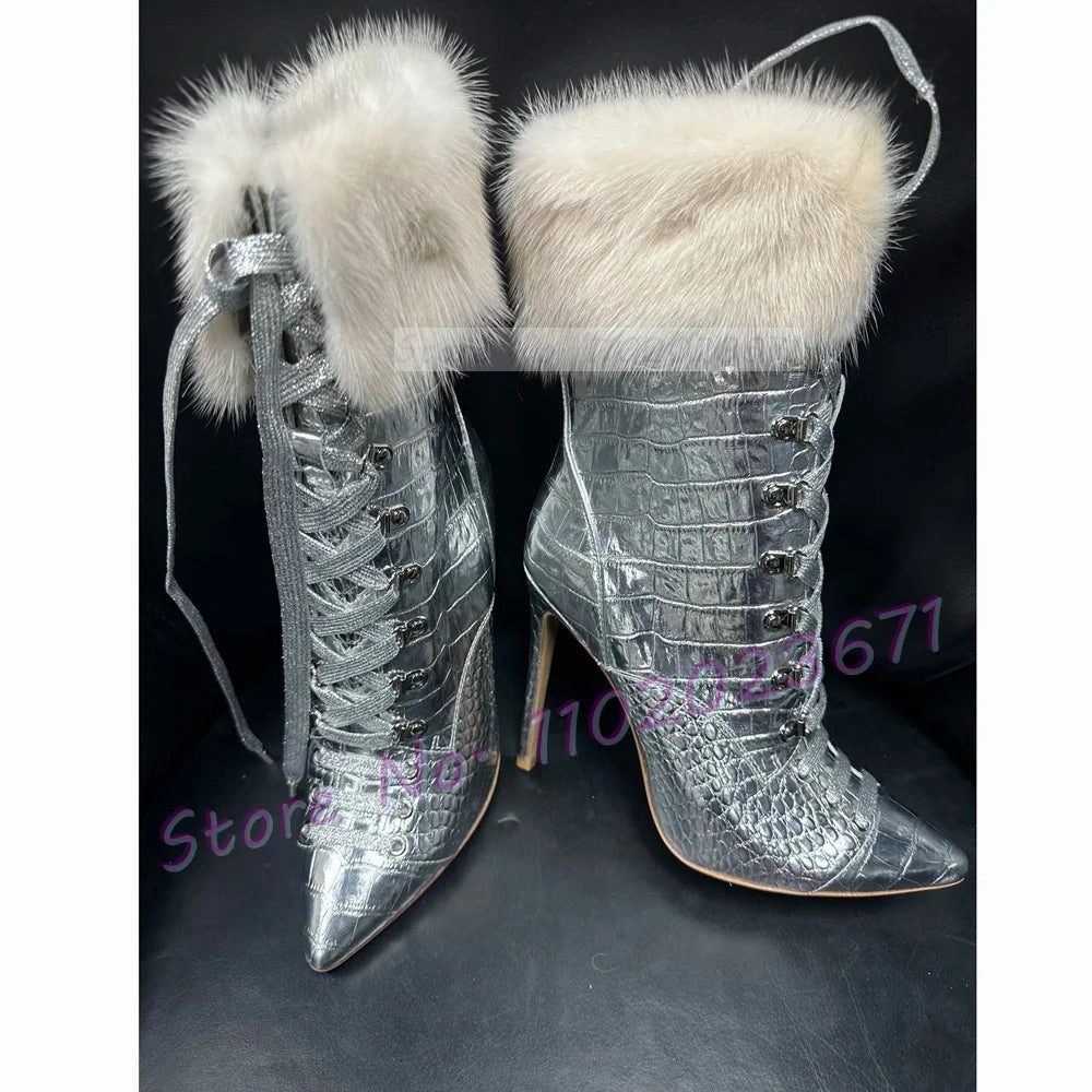 ALMUDENA Ankle Boots Boondockers Boots