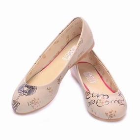 Meadow Glow Curly Girl Ballerinas Shoes 1025