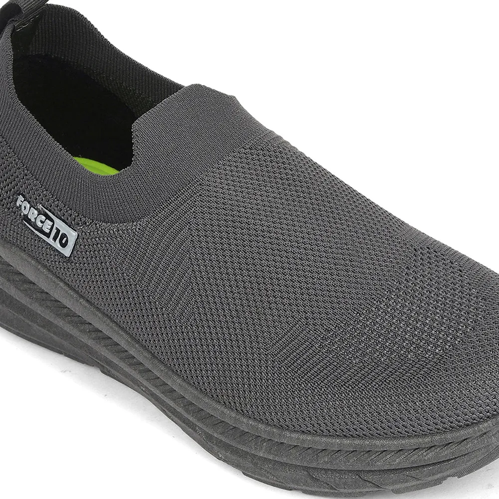 3d Design Tools For Bespoke Training Shoes Force 10 Dark Grey Sports Non Lacing Walking Shoes For Men MATCHER-7E By Liberty