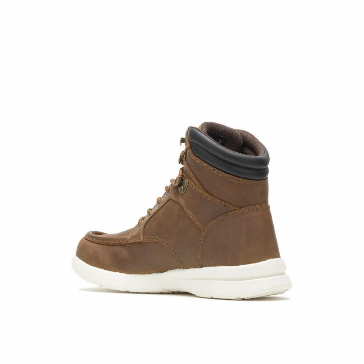 WOLVERINE W880265-EW KARLIN MOC TOE 6" MN'S (Extra Wide) Brown Leather Work Boots Multi Flex