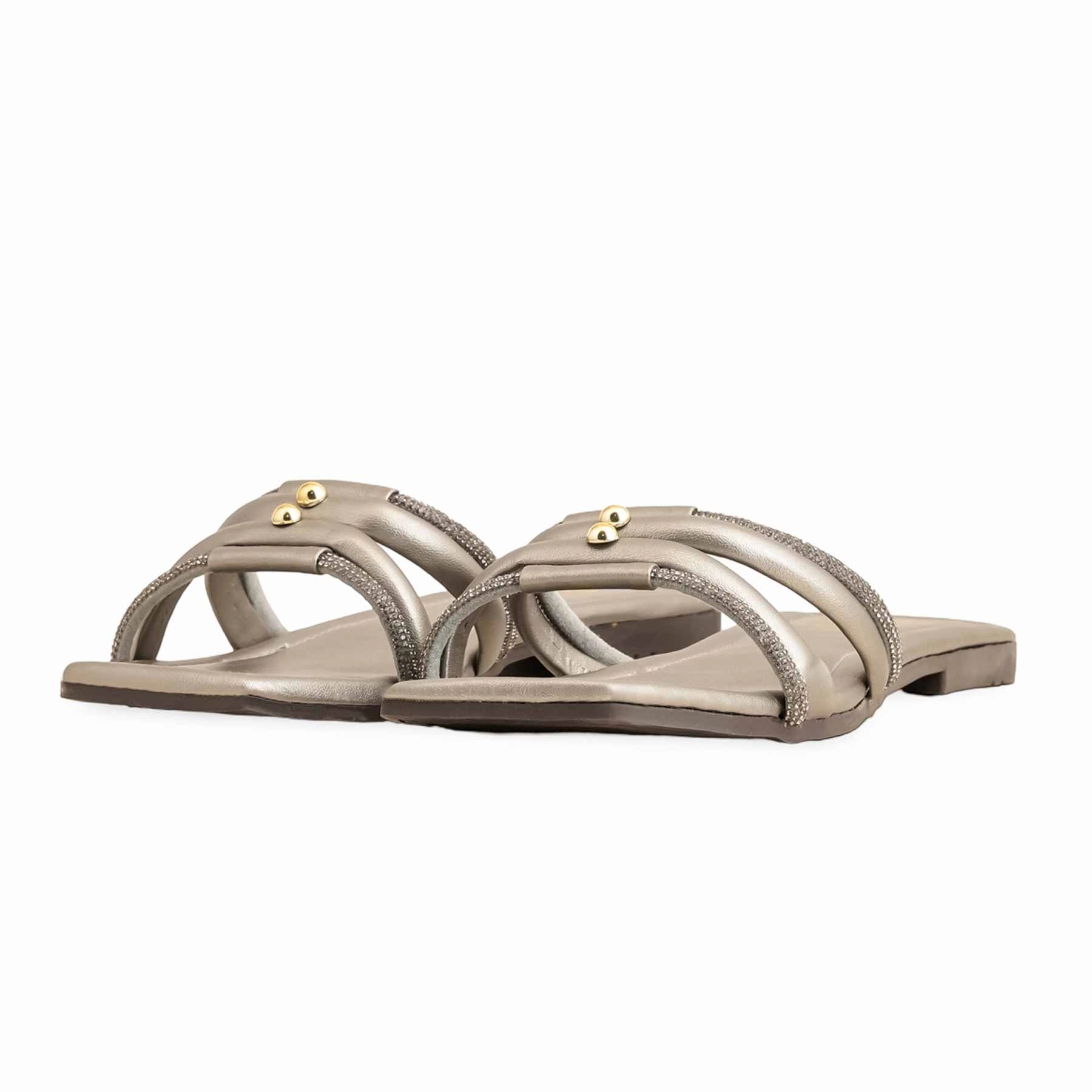 Tabi Slippers Grey Casual Slipper CL2007