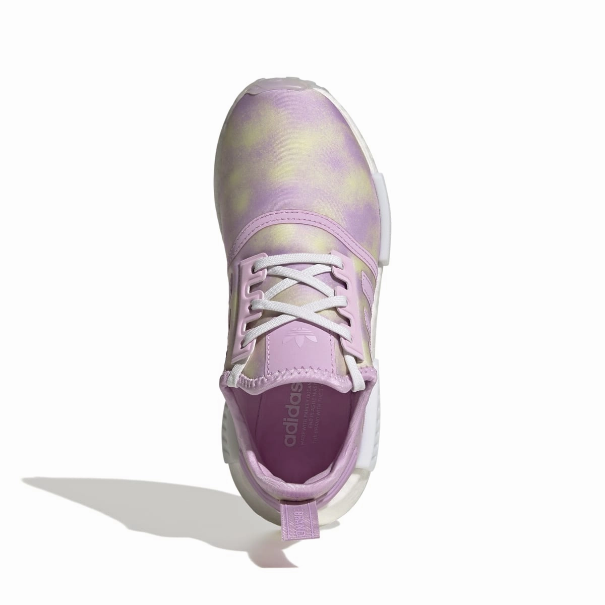 City Bright Game Edge ADIDAS HQ6184 NMD_R1 JR'S (Medium) Lilac/White/Lilac Mesh Running Shoes