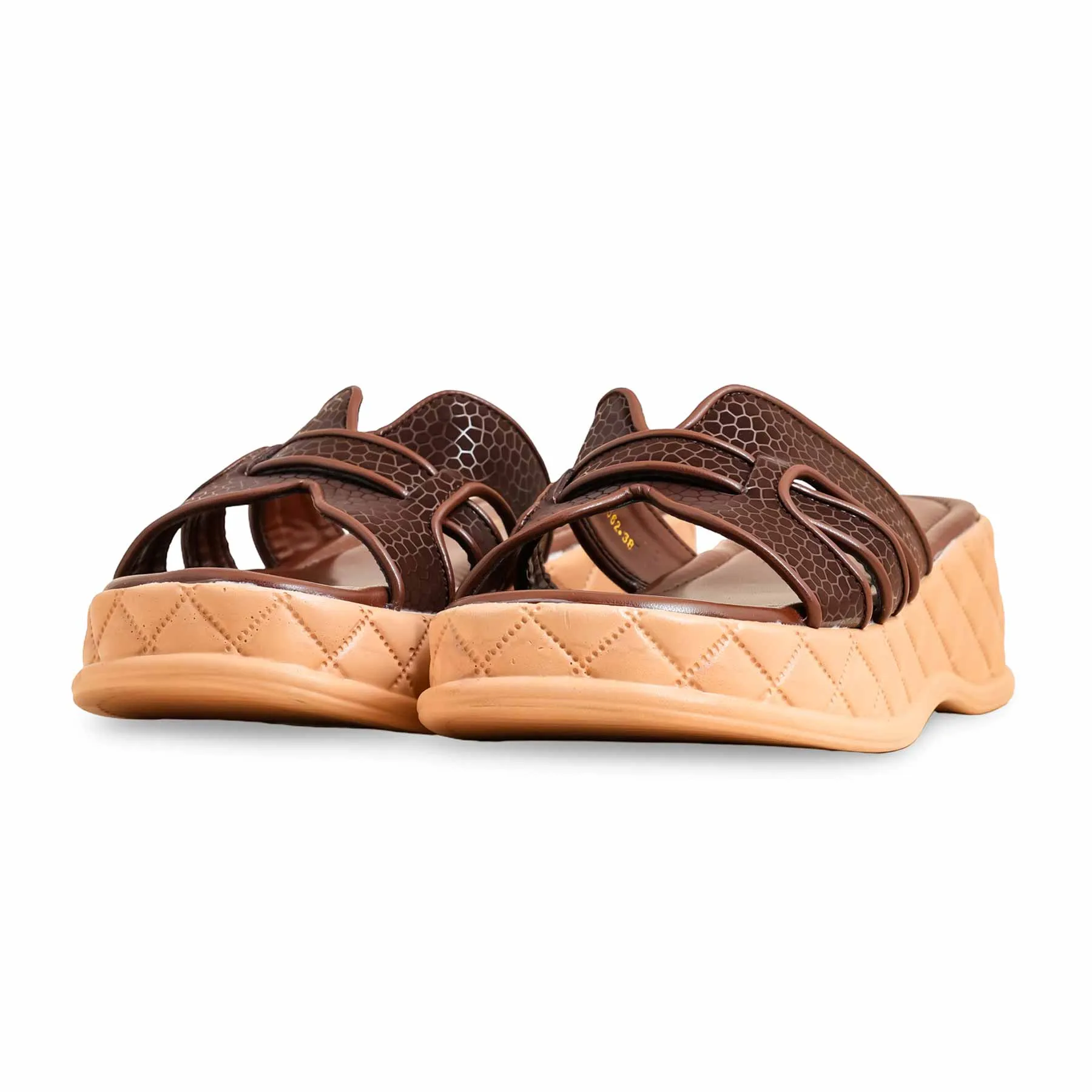 Brown Formal Slipper PU0562 Bunny Slippers Walmart