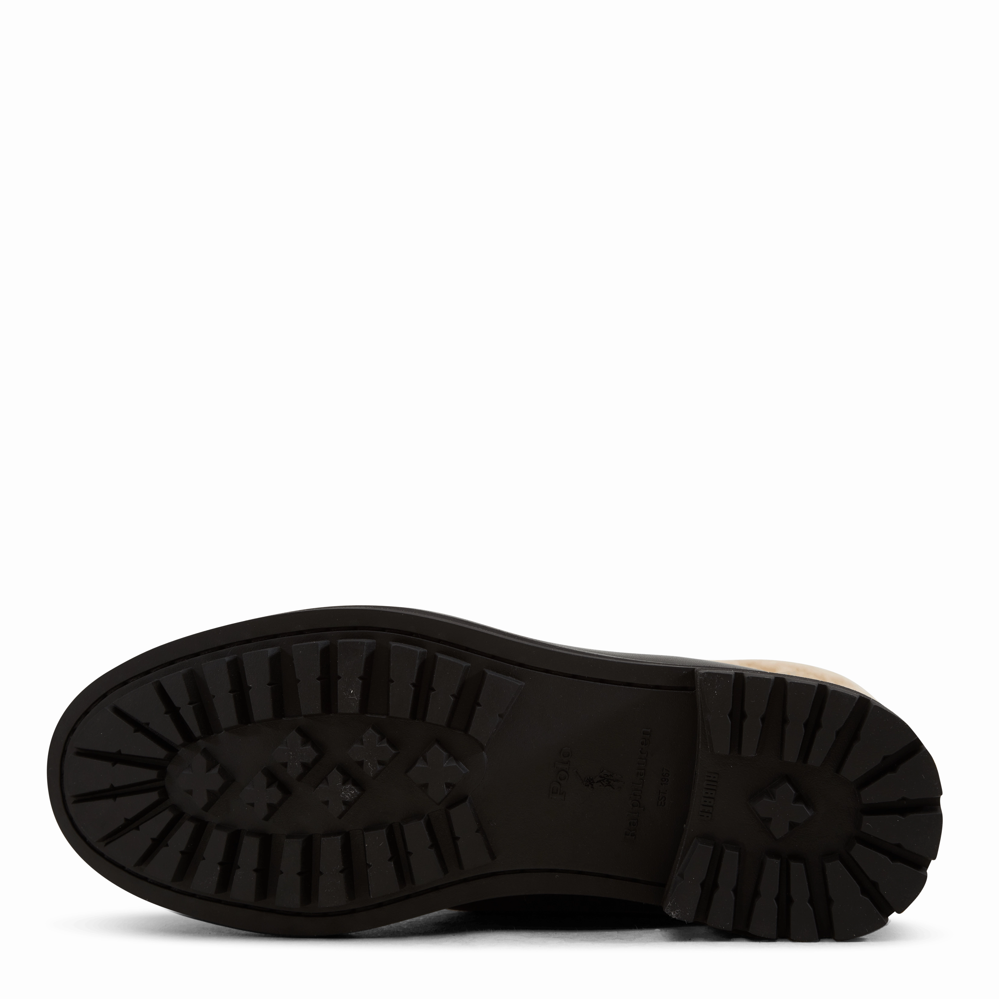 Bryson Leather & Shearling Field Boot Black Futsal Shoes Adidas