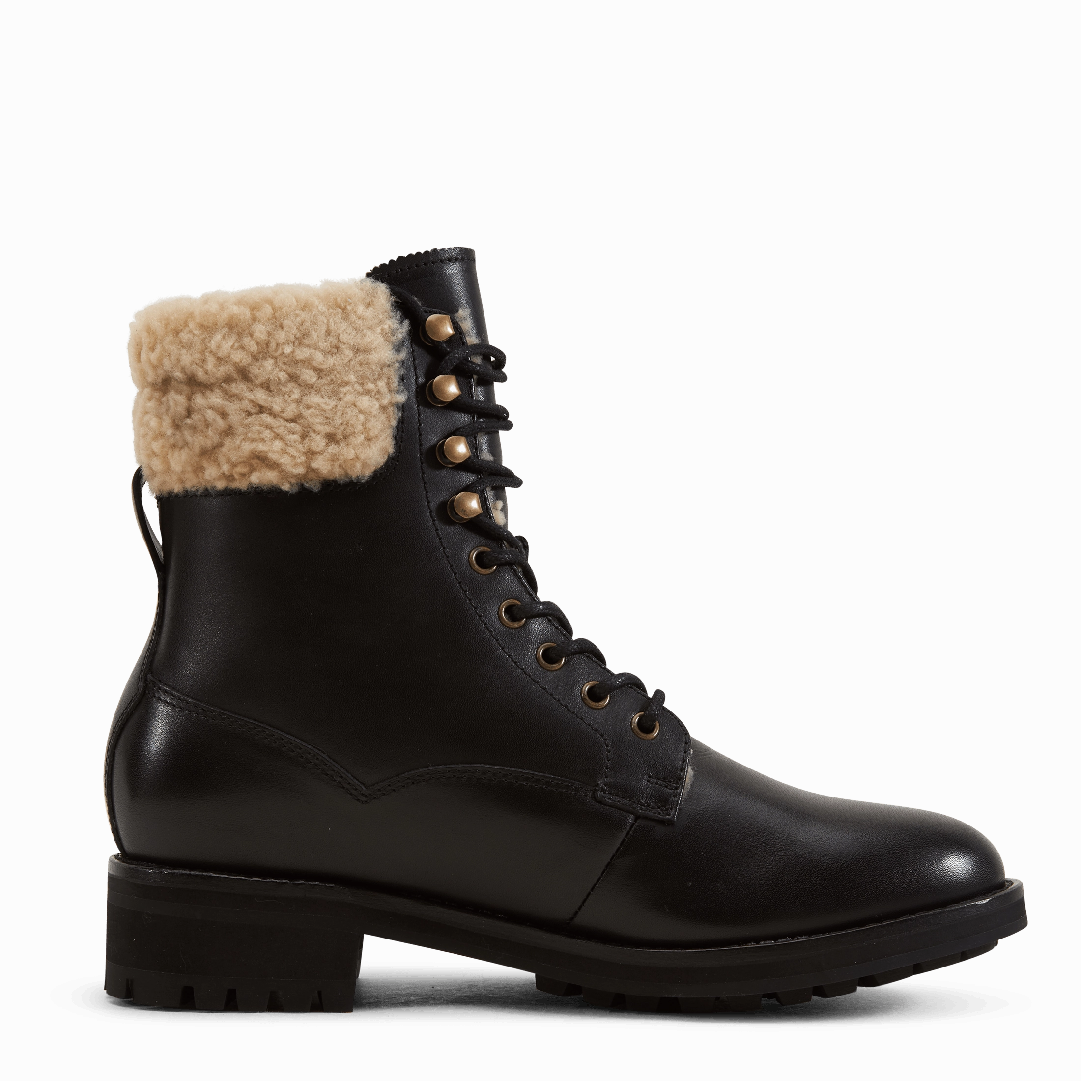 Adidas Shoes Similar To Yeezy Bryson Leather & Shearling Field Boot Black